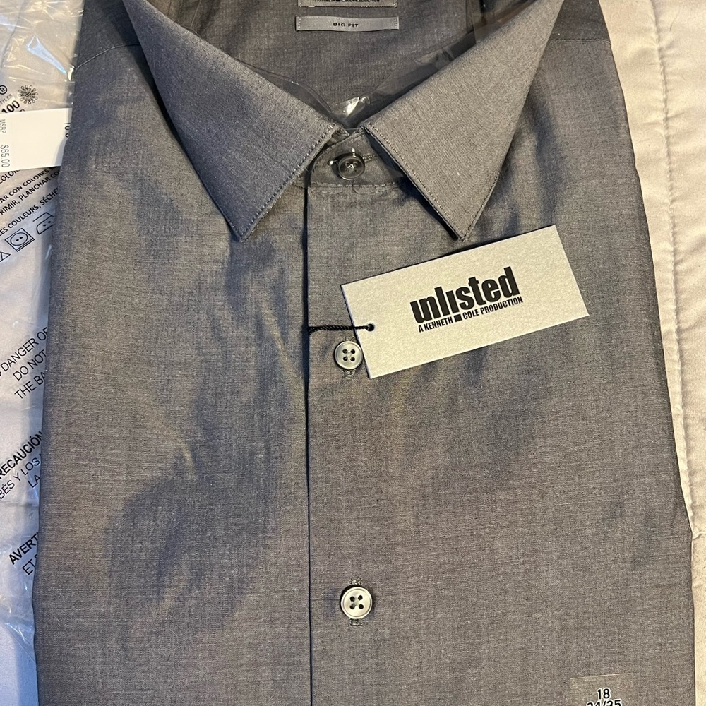 Unlisted by Kenneth Cole Men’s Dress Shirt
